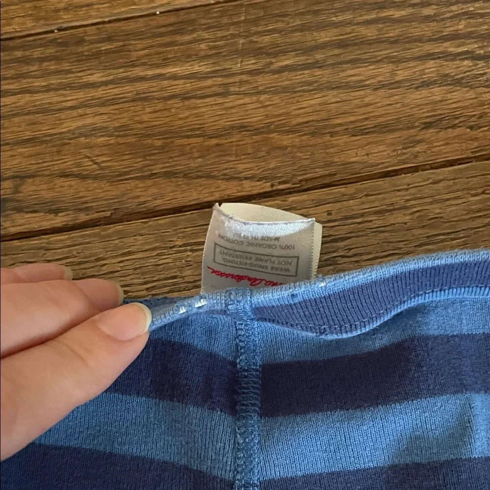 Hanna Andersson Blue Striped Kids Pajamas